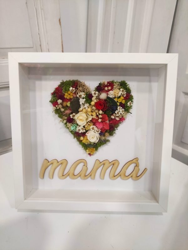 Marco corazón Mamá